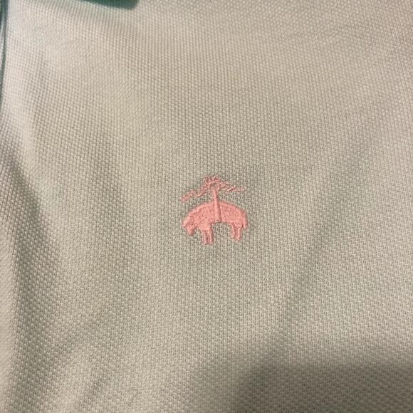 Brooks Brothers Women Sz S Teal Performance Polo Shirt - Picture 4 of 8